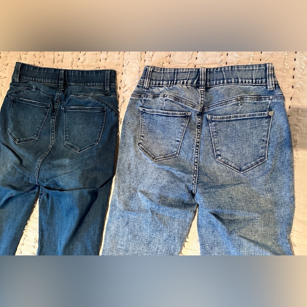 5 PAIR of New York & Co Women SCULPTING skinny jeans!  Sz 6 Tall!! Butt forming - Picture 12 of 16